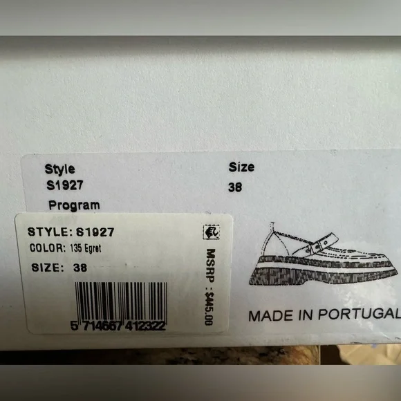 Ganni Creeper Mary Janes NEW size38 - Picture 5 of 7